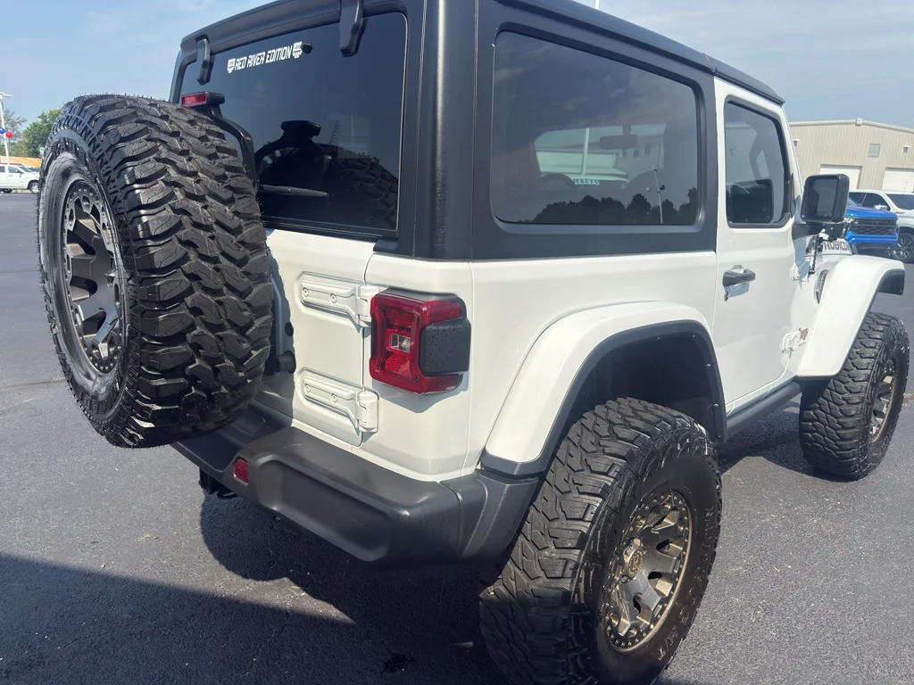 Used 2023 Bright White Clearcoat Jeep Rubicon image 5
