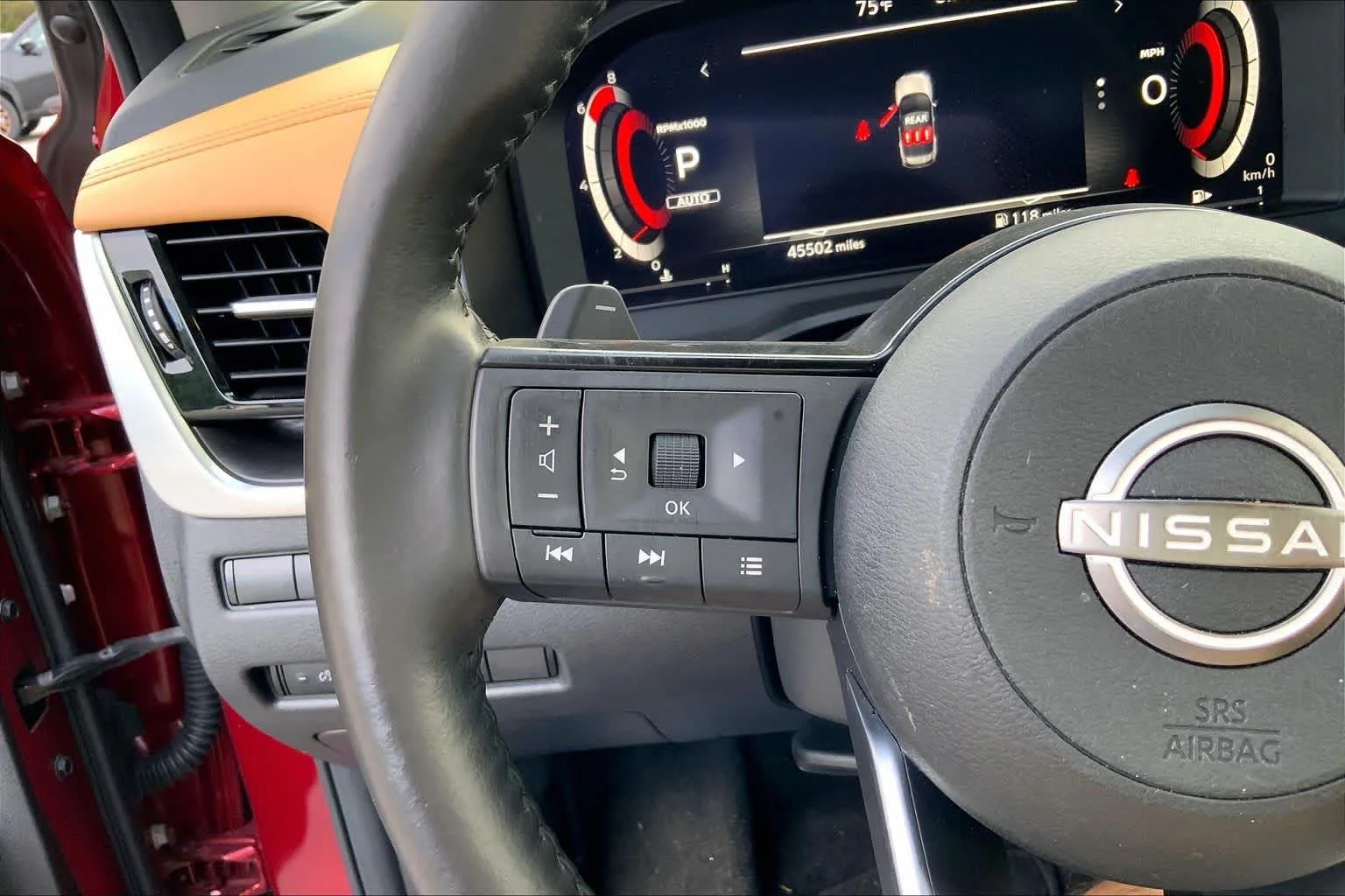 Used 2023 Scarlet Ember Tintcoat Nissan Platinum image 21