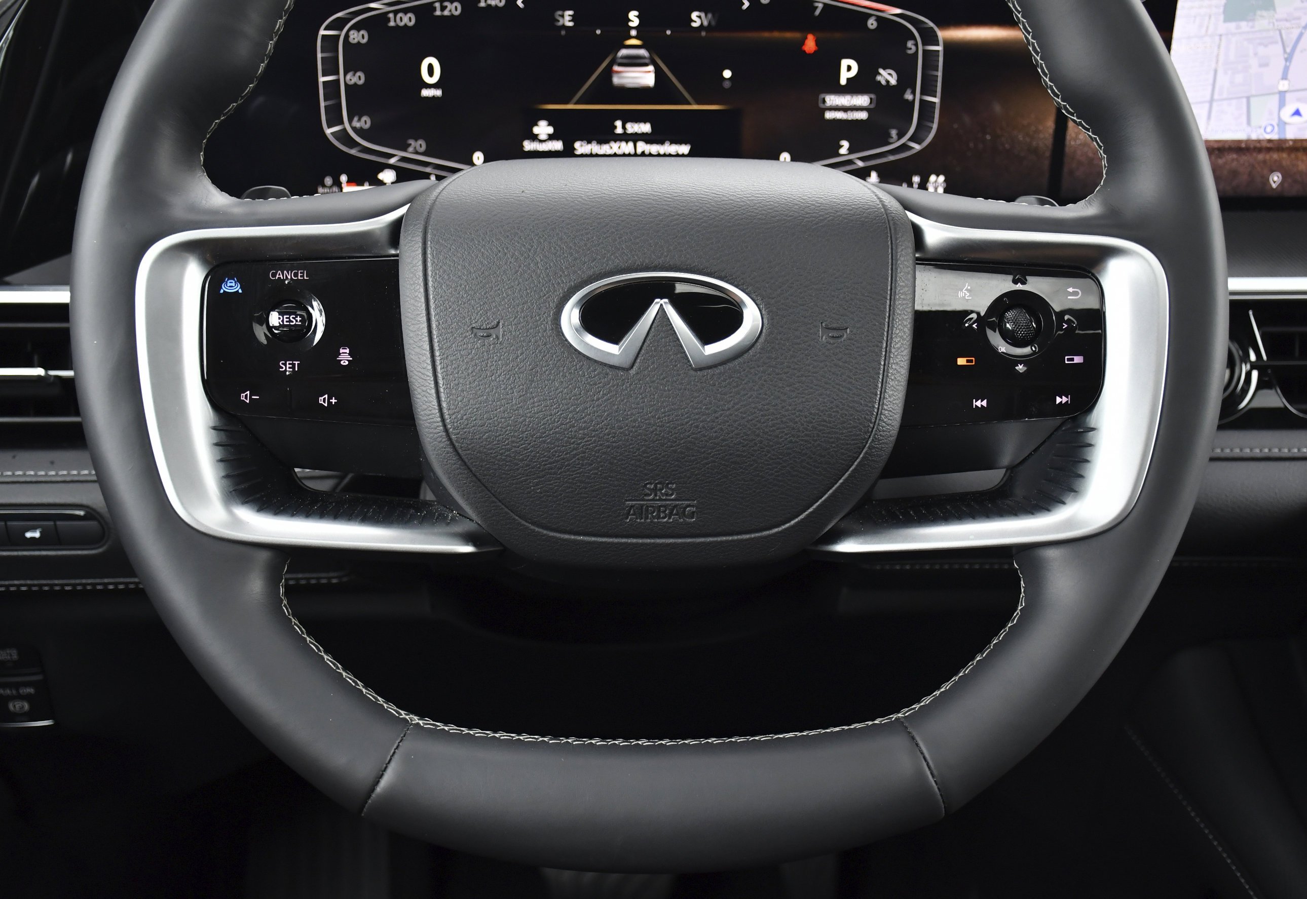 Certified Used 2025 Black Obsidian INFINITI PURE image 7