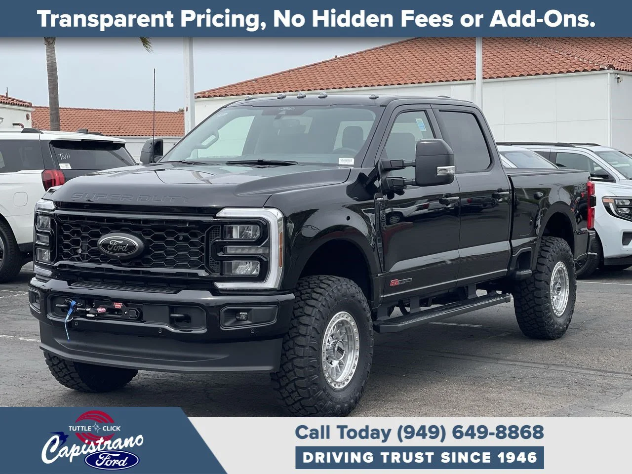 New 2026 Agate Black Metallic Ford LARIAT image 3