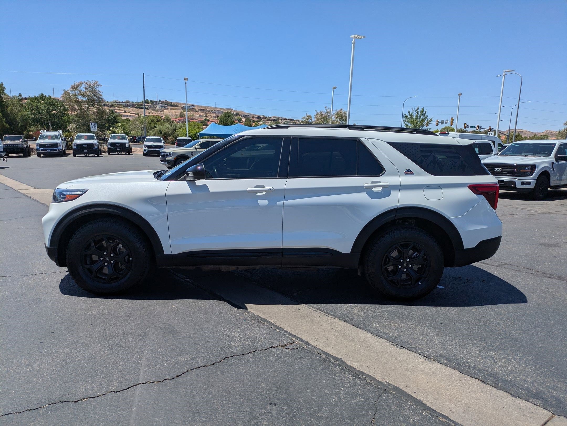 Used 2023 White Metallic Ford Timberline image 6