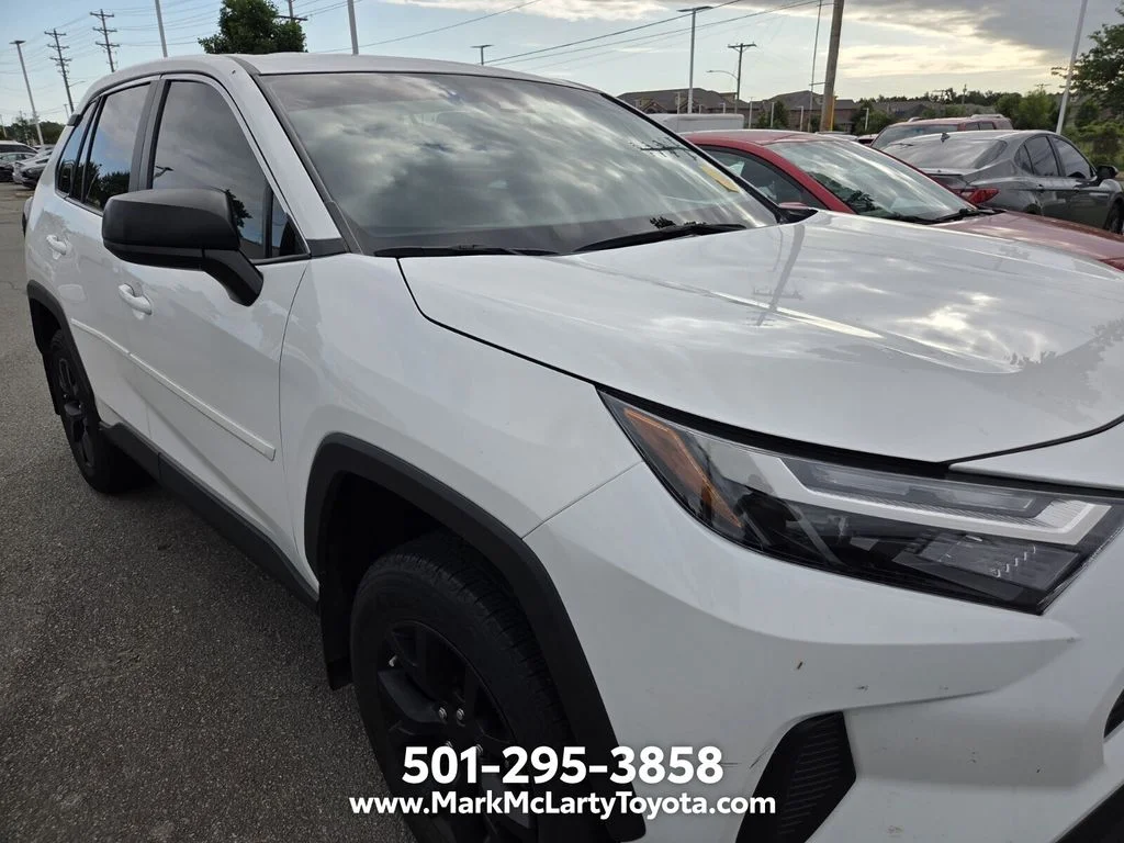 Used 2024 White Toyota LE image 4