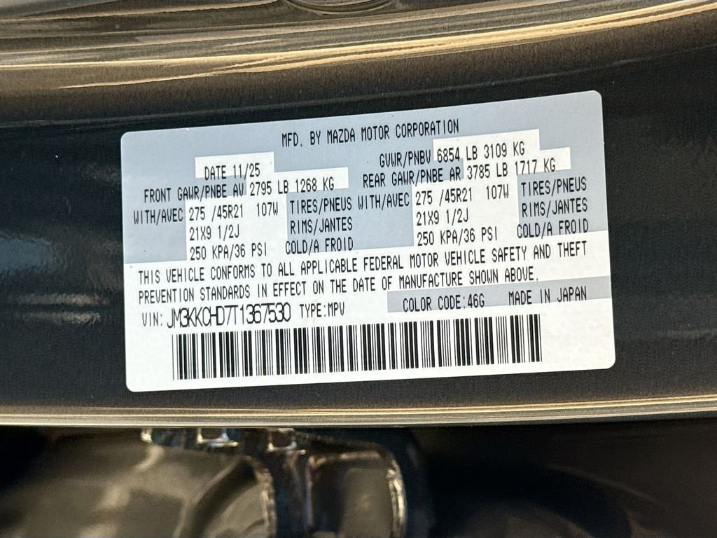 New 2026 Machine Gray Metallic Mazda 3.3 Turbo Premium Sport AWD image 35