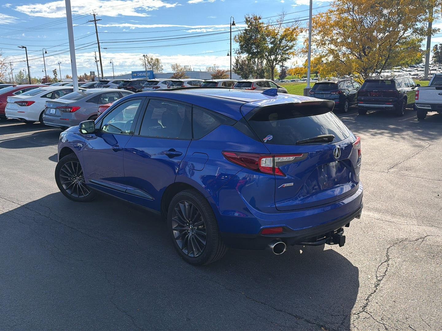 Used 2024 Apex Blue Pearl Acura SH-AWD w/Advance w/A-SPEC image 5
