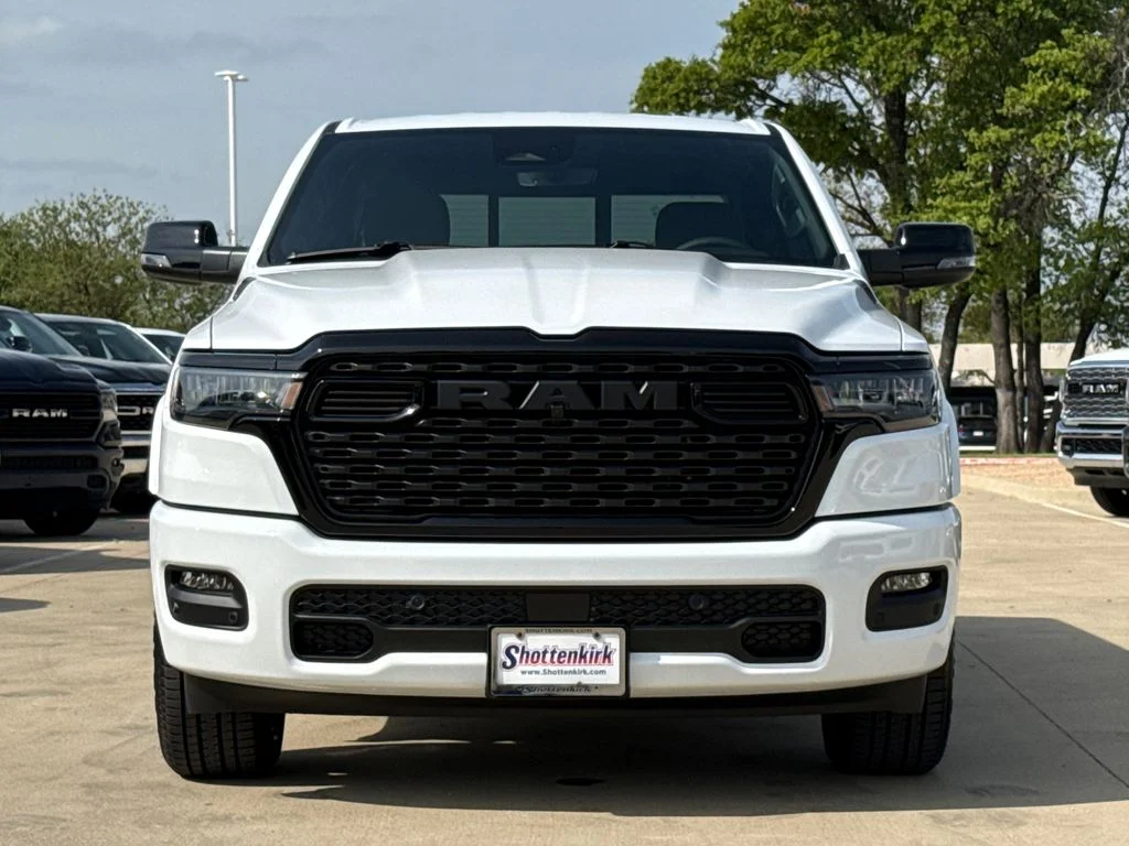 New 2026 Bright White Clear-Coat Exterior Paint RAM Big Horn/Lone Star image 2