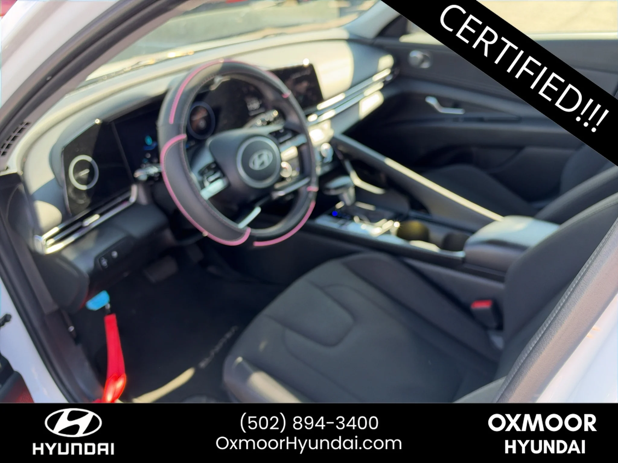 Certified Used 2024 Serenity White Hyundai SEL image 7