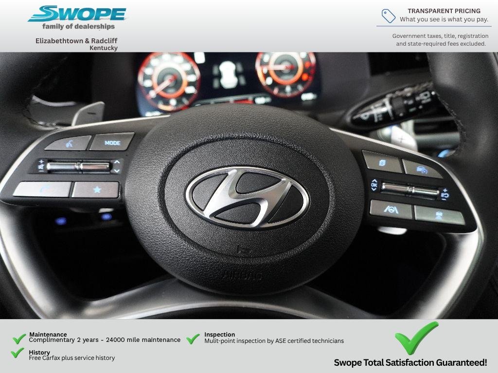 Used 2025 Abyss Black Pearl Hyundai Calligraphy Night Edition image 11