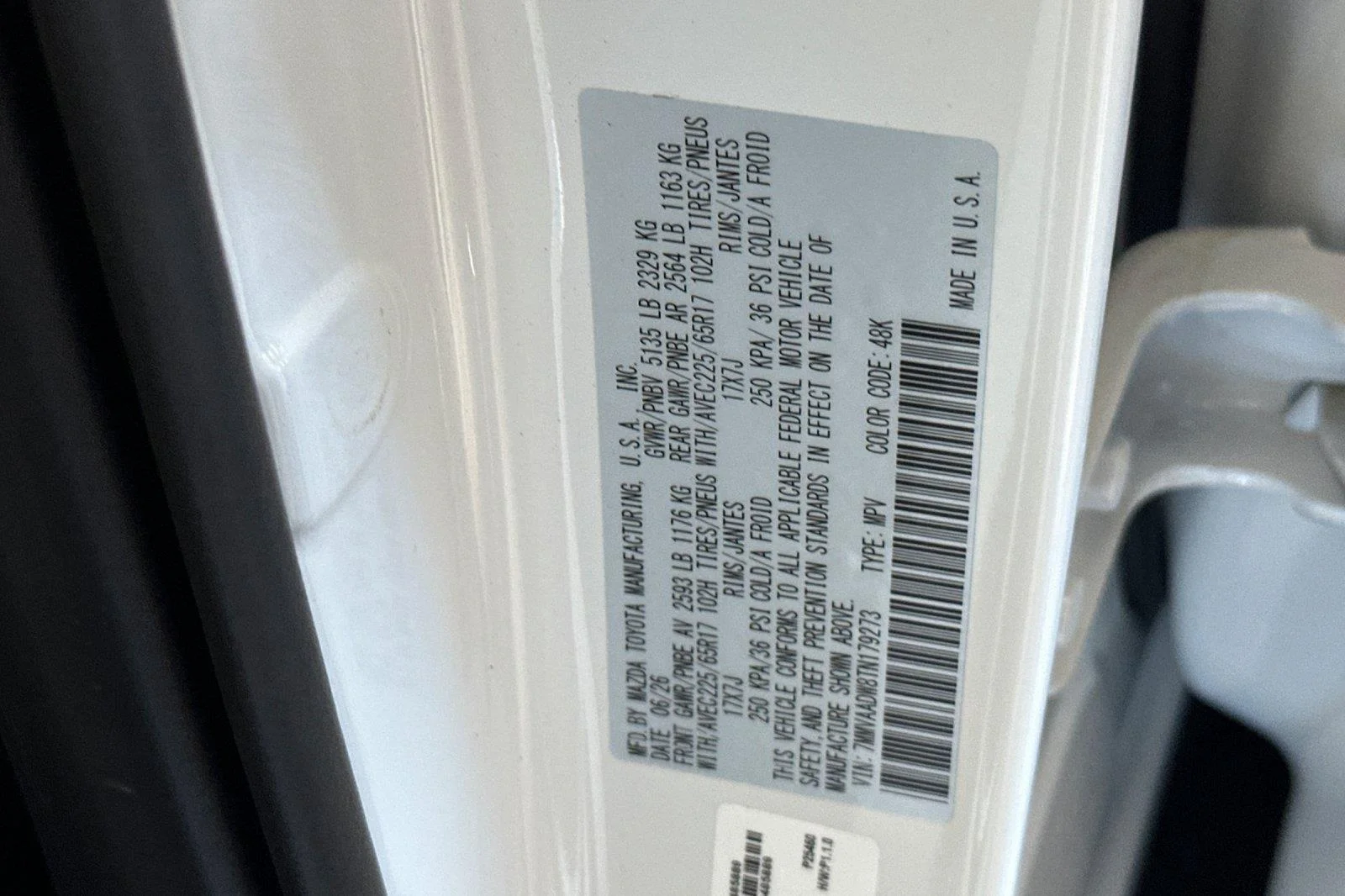 New 2026 Wind Chill Pearl Mazda Premium AWD image 34