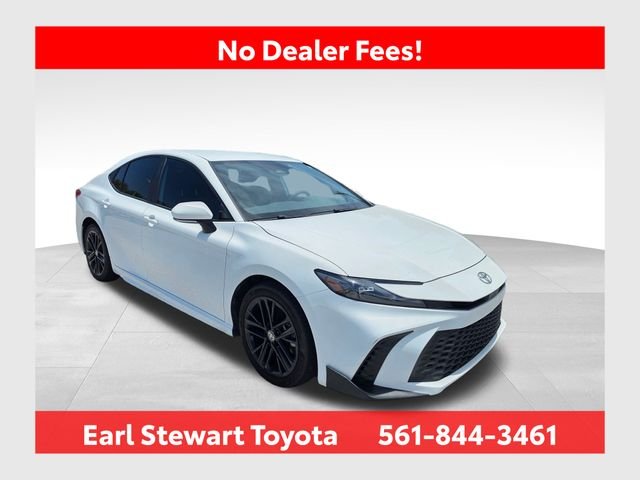 Used 2025 White Toyota SE image 1