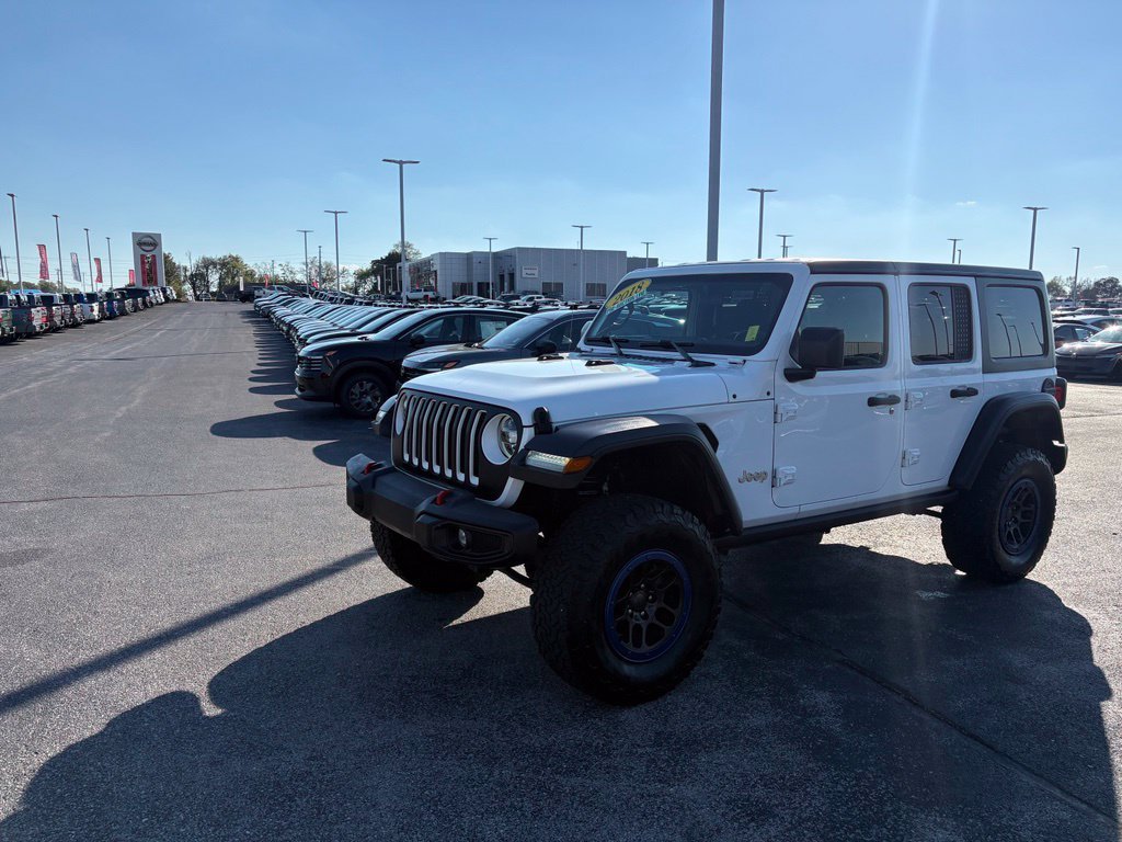 Used 2018 White Jeep Unlimited Sport S image 11