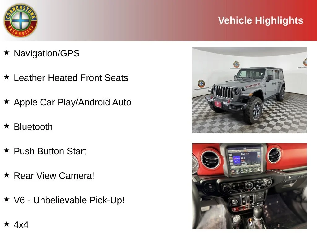 Used 2023 Jeep Wrangler 4-Door Rubicon with VIN 1C4HJXFG4PW500229 for sale in Elk River, Minnesota