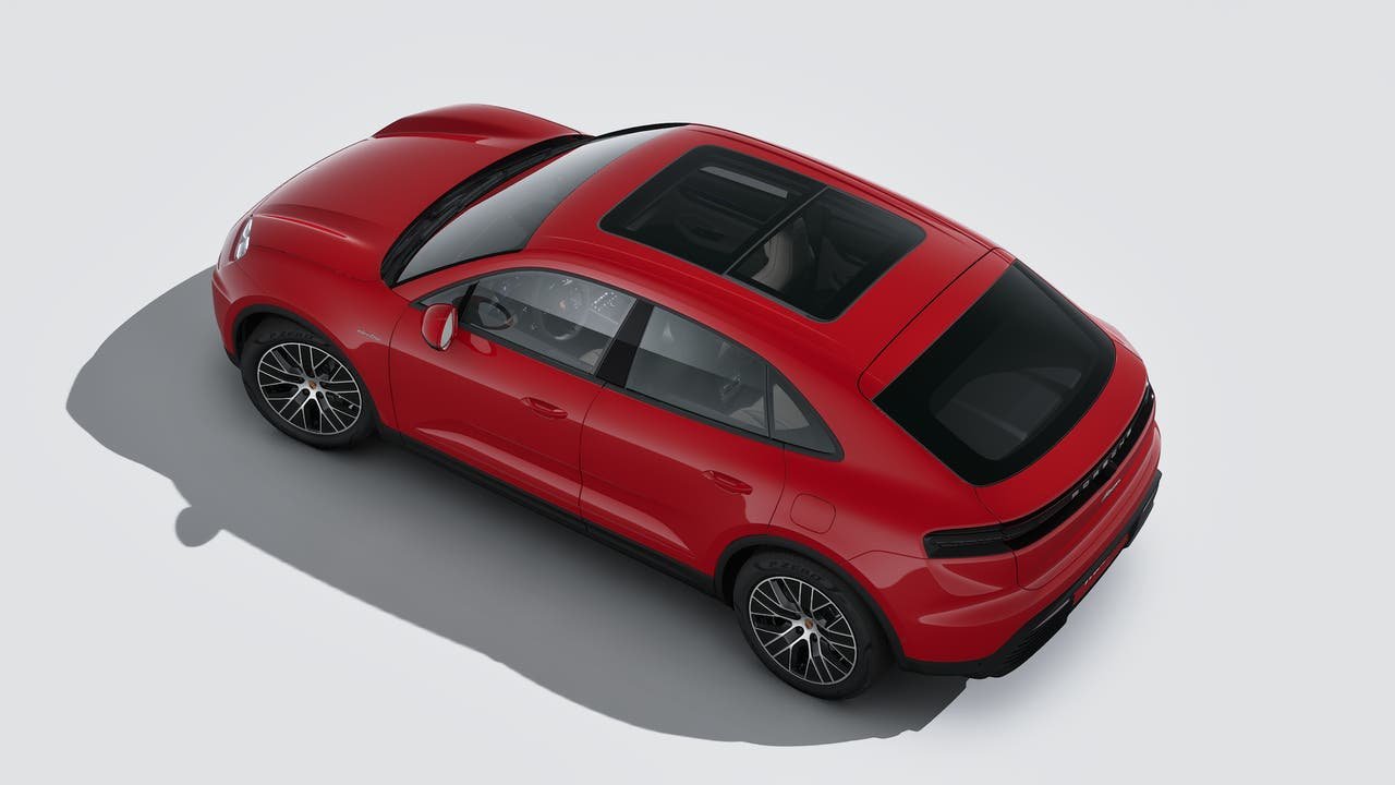 New 2026 Carmine Red Porsche Electric image 4