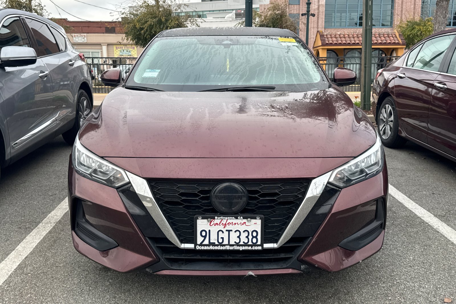 Used 2022 Rosewood Metallic Nissan SV image 3