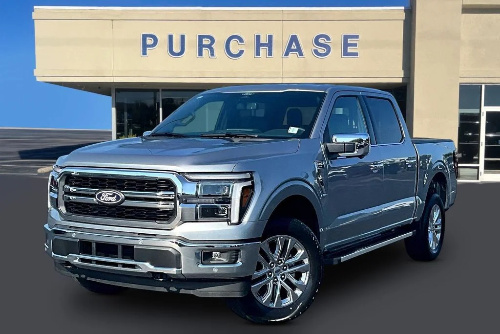 New 2026 Iconic Silver Metallic Ford Lariat® image 2