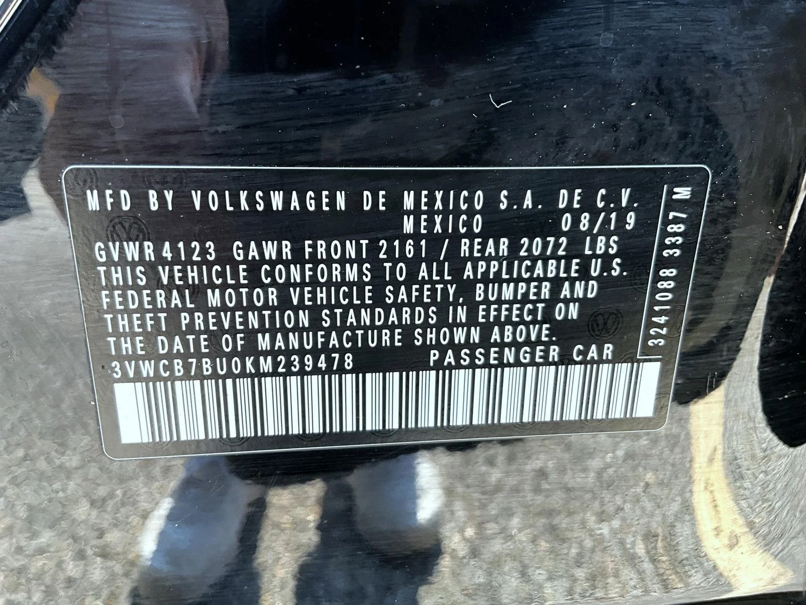 Used 2019 Black Volkswagen 1.4T SE image 27