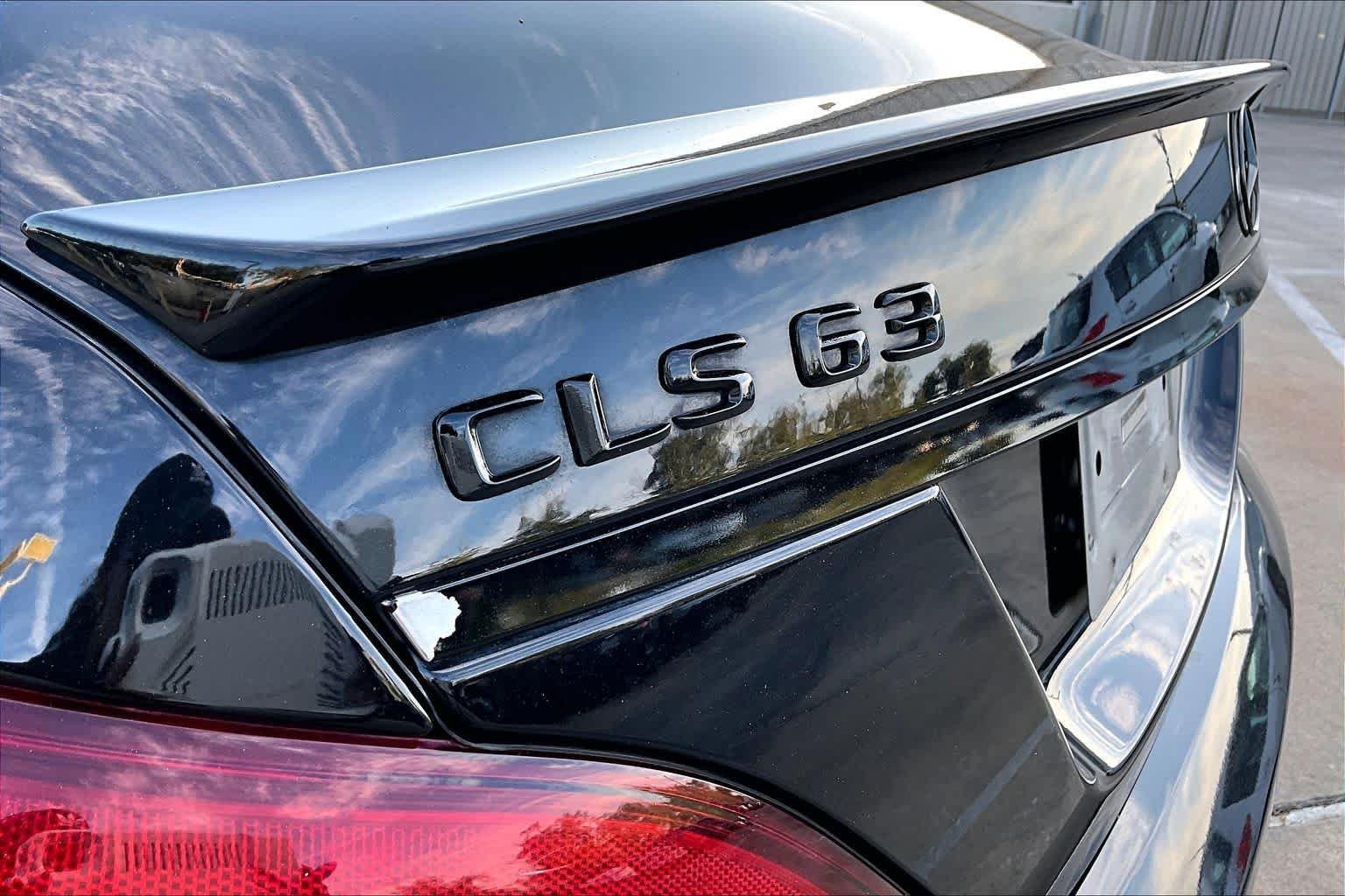 Used 2015 Obsidian Black Metallic Mercedes-Benz CLS 63 AMG® S-Model image 30