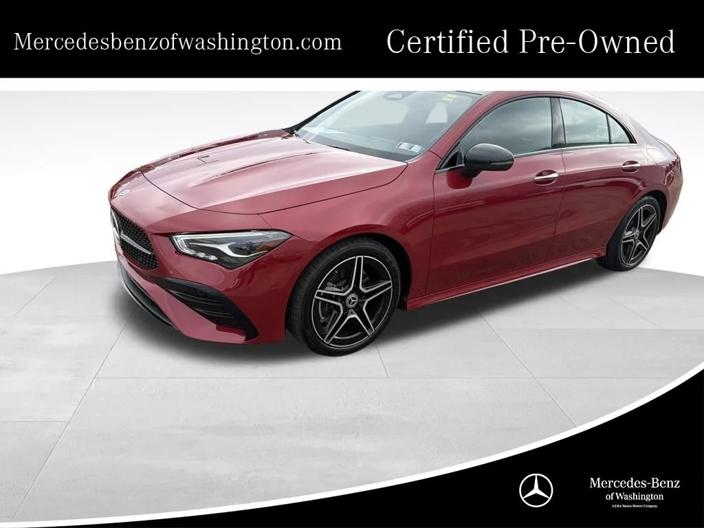 Used 2025 Red Mercedes-Benz CLA 250 image 1