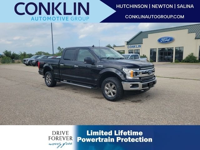 Used 2020 Black Metallic Ford XLT image 1