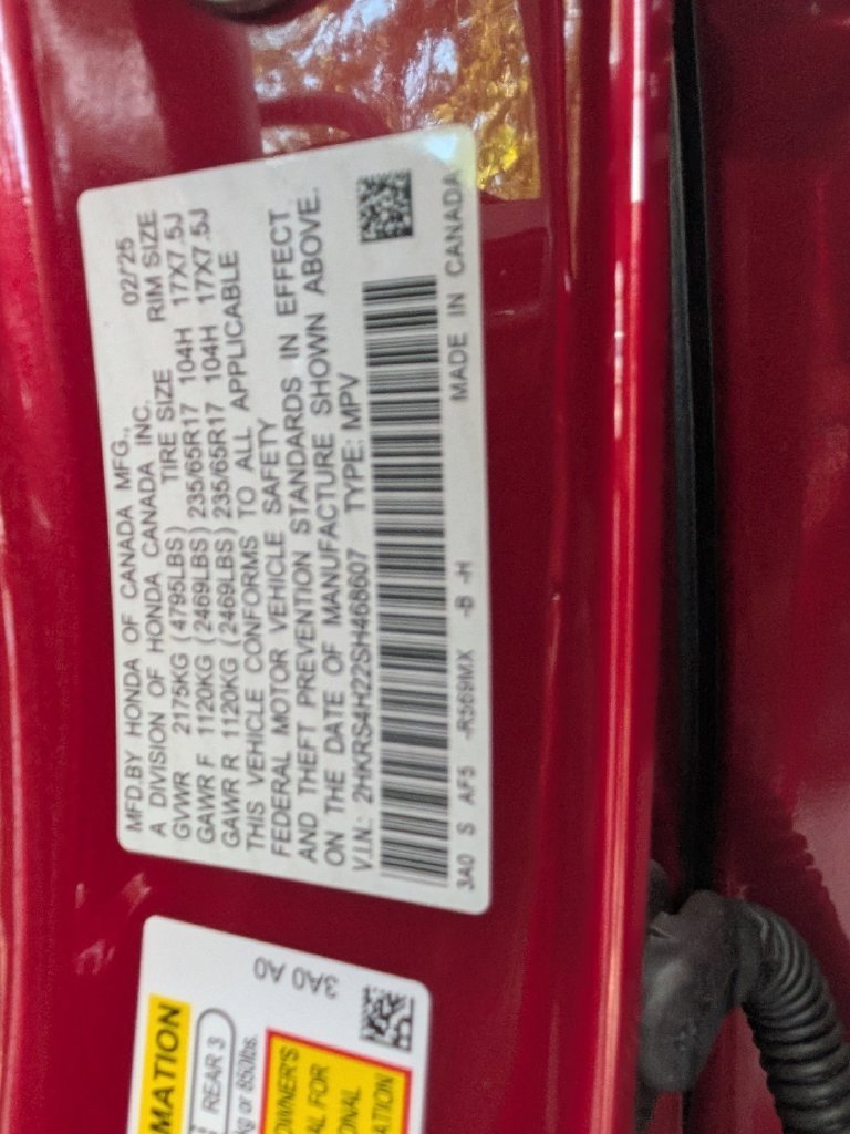 Used 2025 Red Honda LX image 30