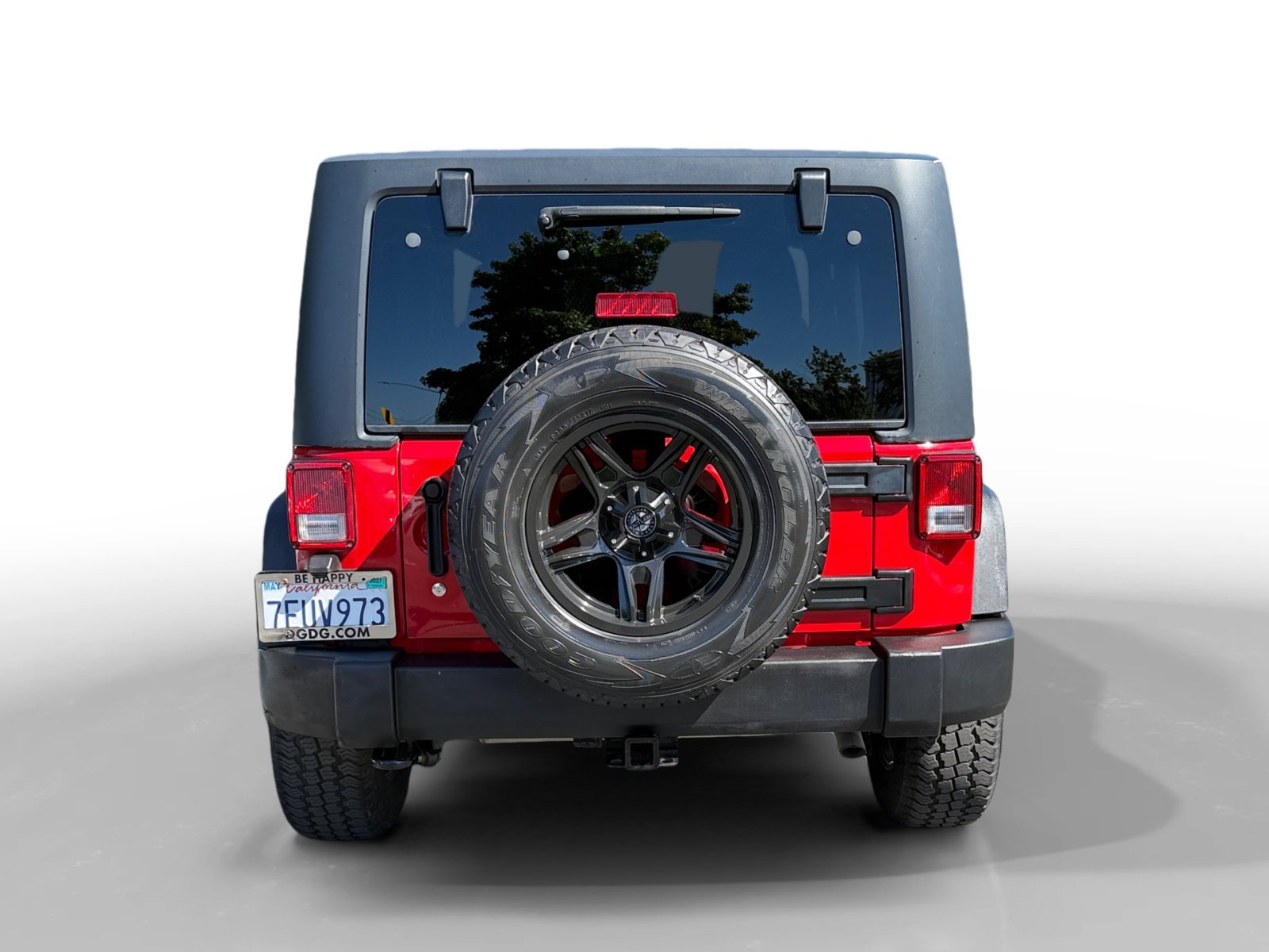Used 2014 Flame Red Clearcoat Jeep Sport image 4