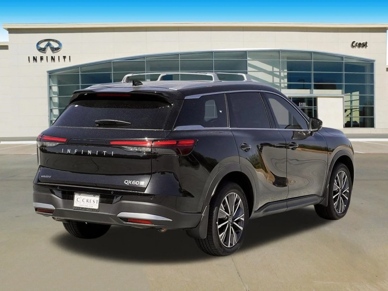 New 2027 MINERAL BLACK INFINITI Luxe AWD image 3