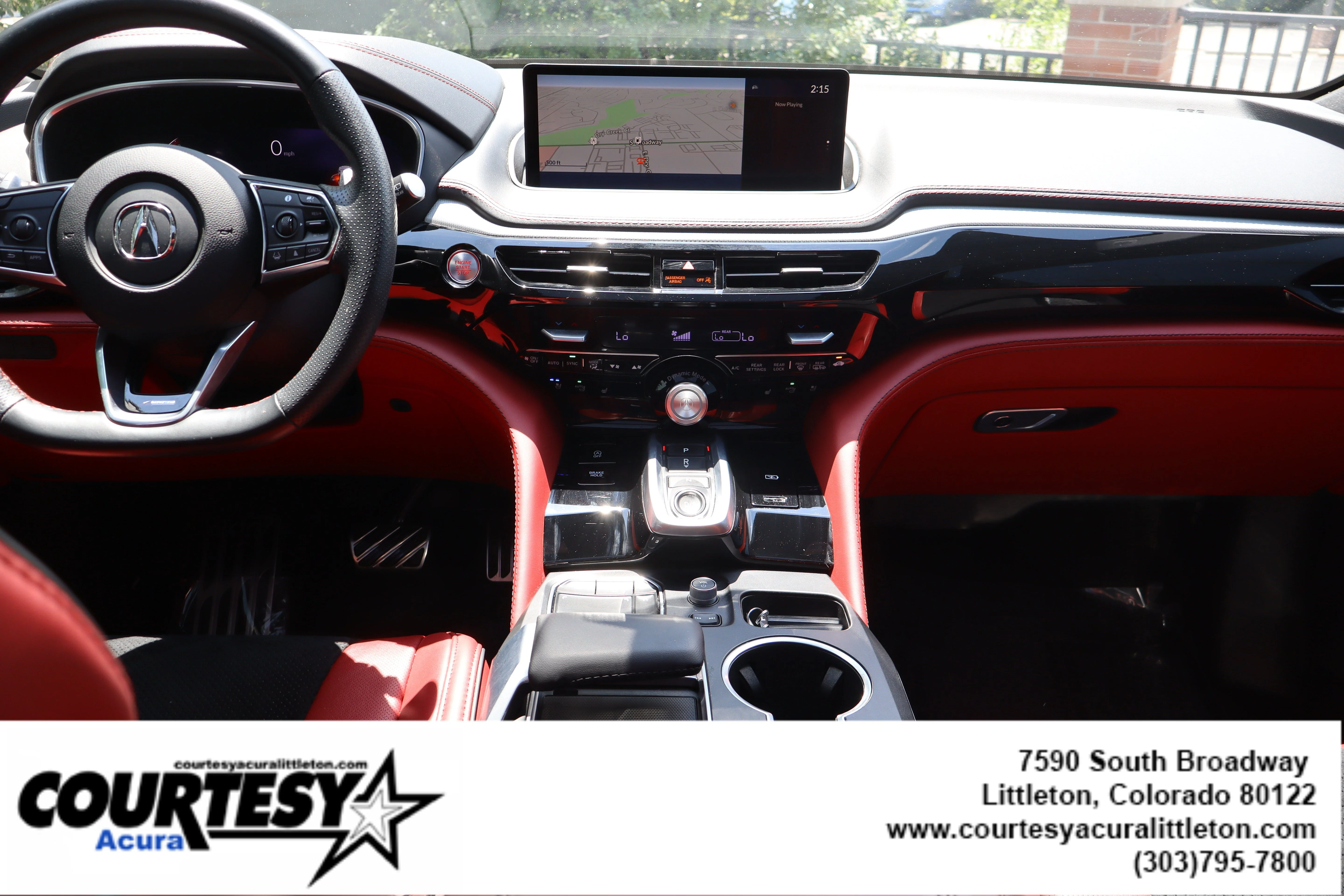 Used 2023 Platinum White Pearl Acura SH-AWD with A-Spec Package image 10