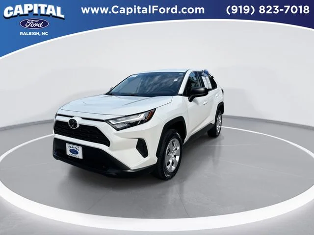 Used 2025 White Toyota LE image 4