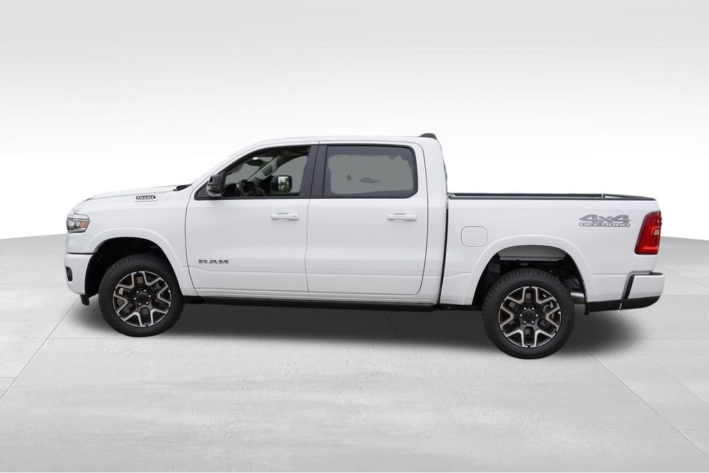 New 2026 Bright White Clear-Coat Exterior Paint RAM Laramie image 6