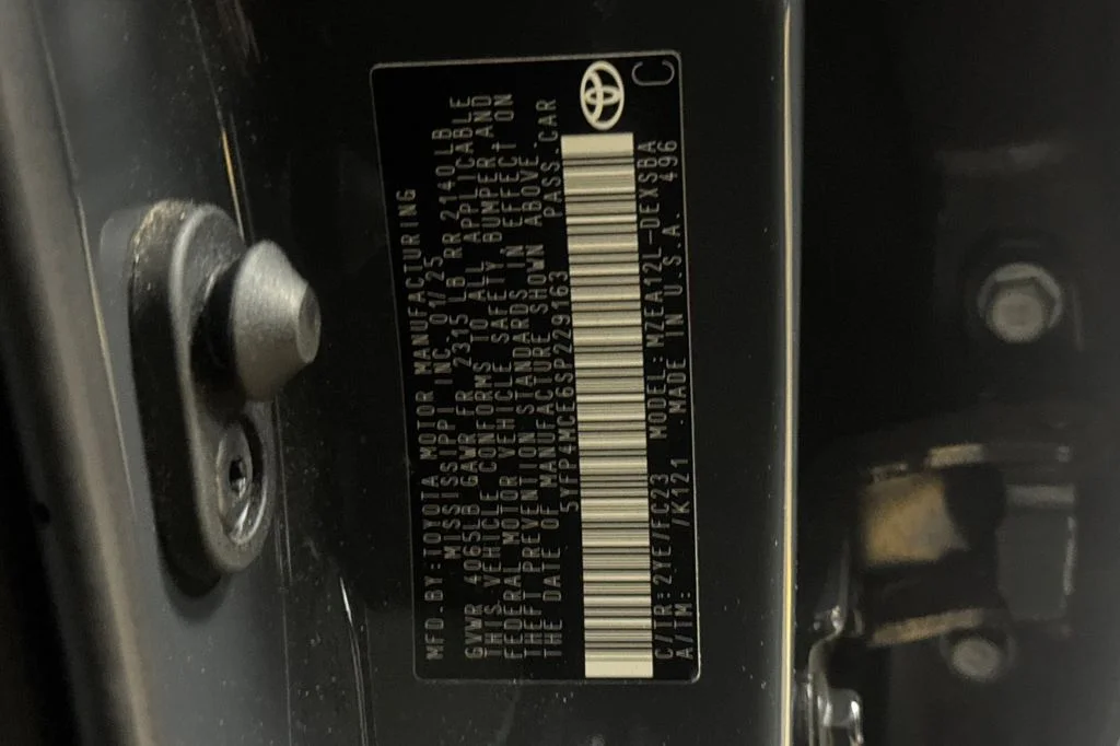 Certified Used 2025 Black Toyota SE image 27