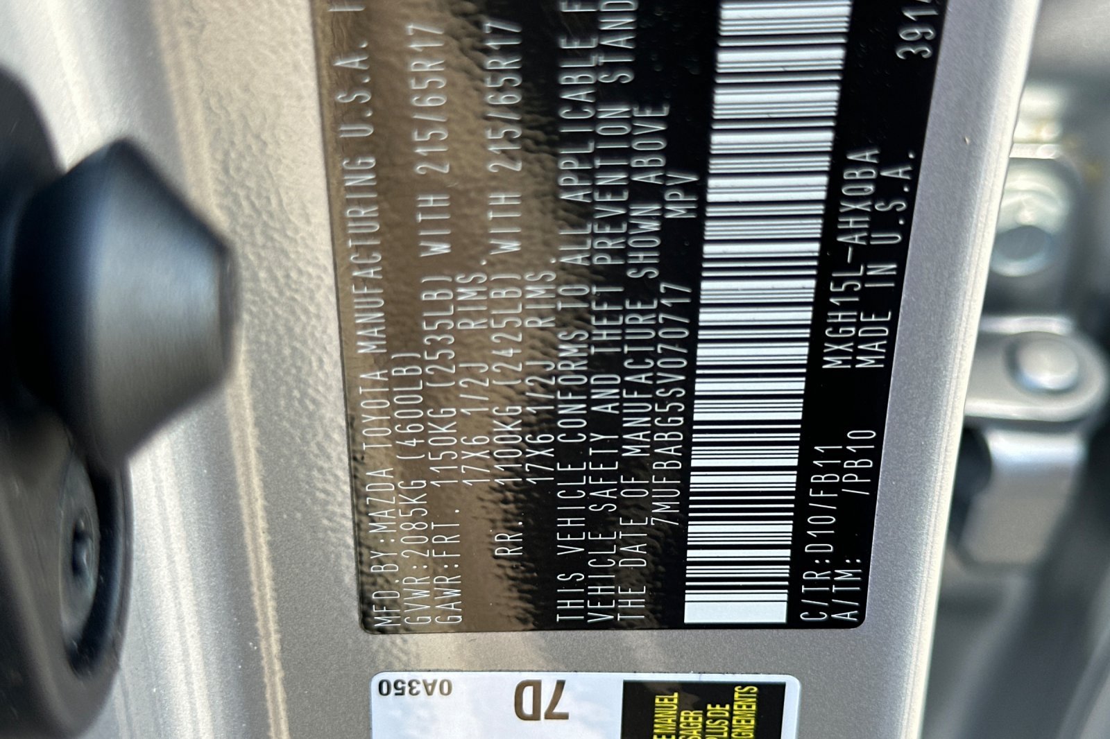 Used 2025 Sonic Silver Toyota Hybrid S image 20