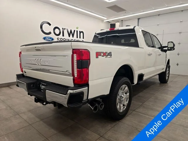 New 2026 Star White Metallic Tri-Coat Ford F-350® King Ranch® image 5
