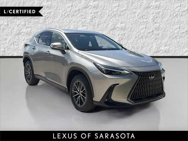 Certified Used 2025 ATOMIC SILVER Lexus NX 250 image 1