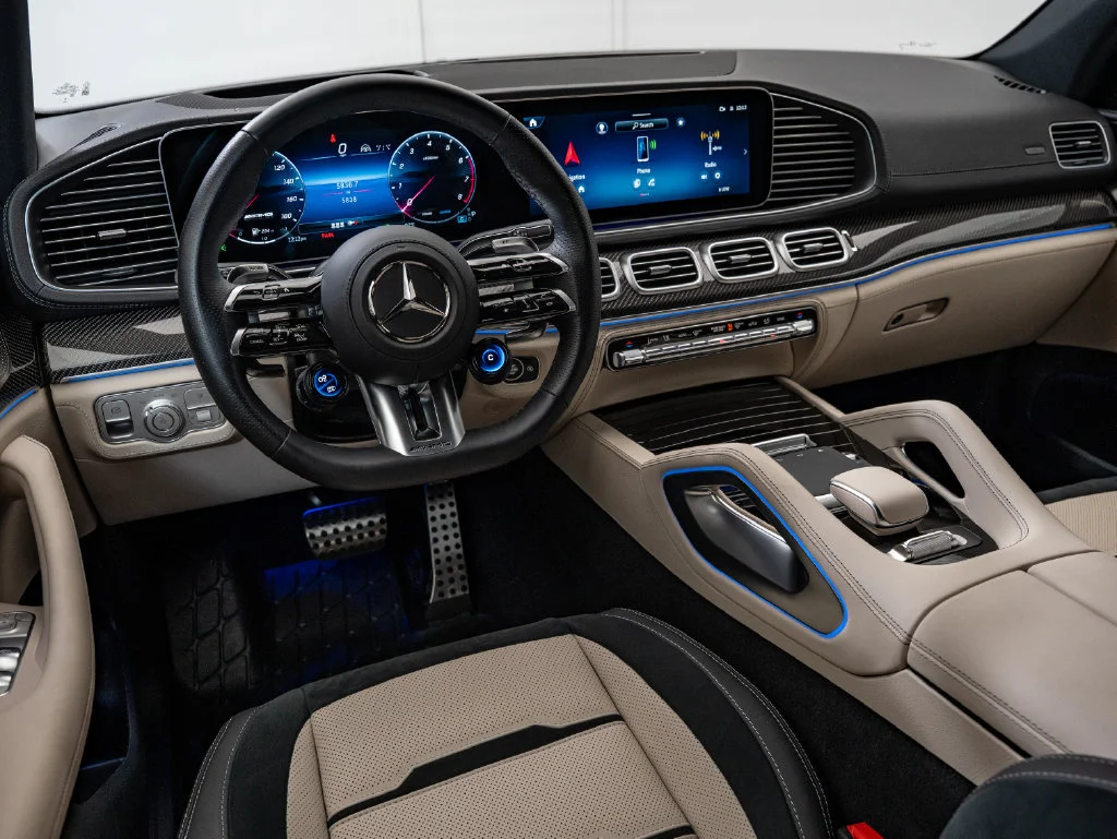 Used 2026 Manufaktur Moonlight White Metallic Mercedes-Benz GLE 53 AMG® image 4