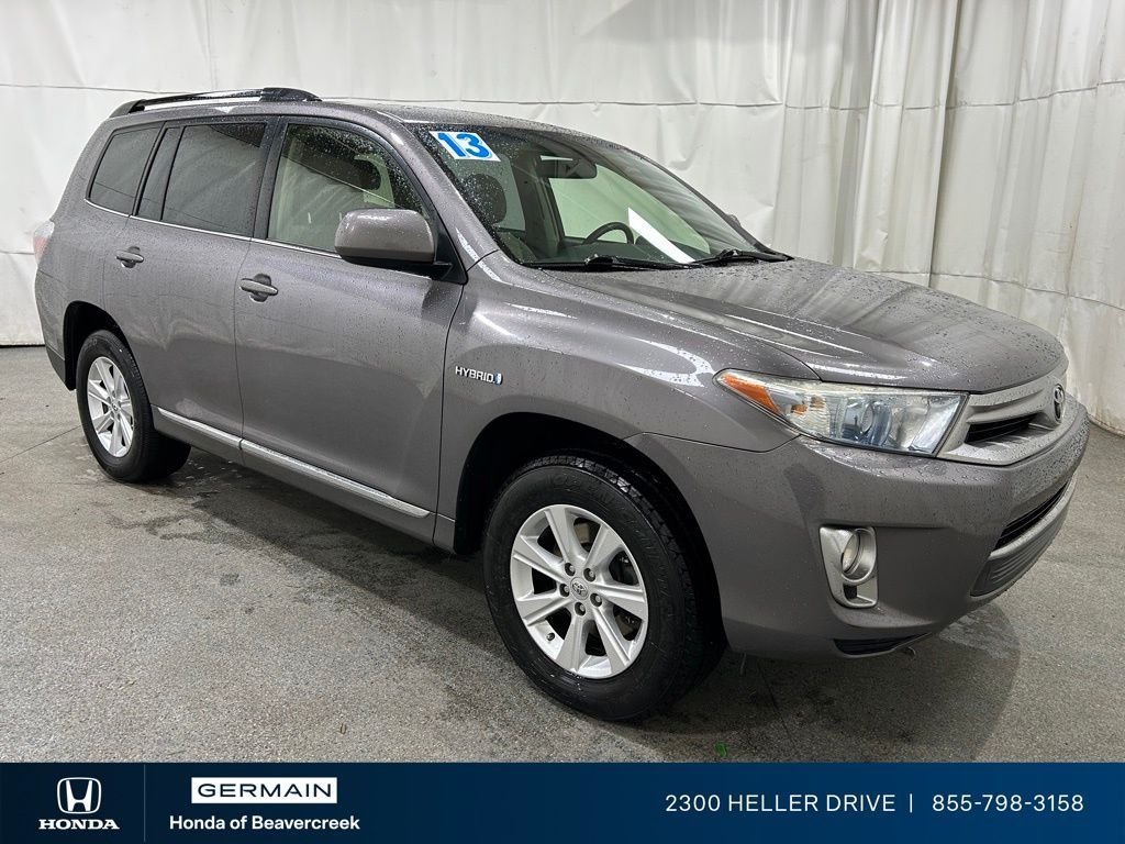 Used 2013 Toyota Highlander Hybrid with VIN JTEBC3EH5D2015356 for sale in Beavercreek, OH