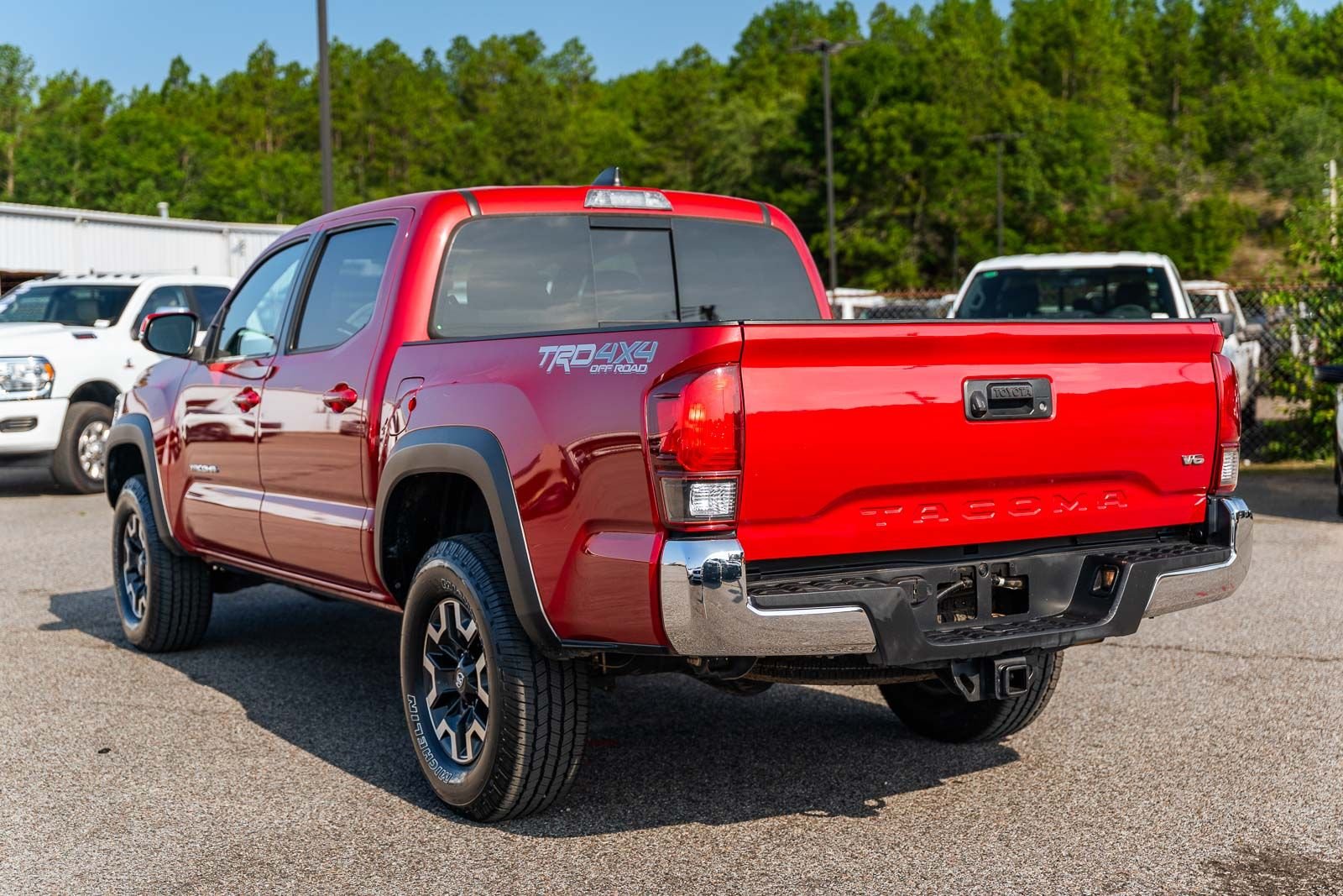 Used 2021 Red Toyota TRD Off-Road image 4