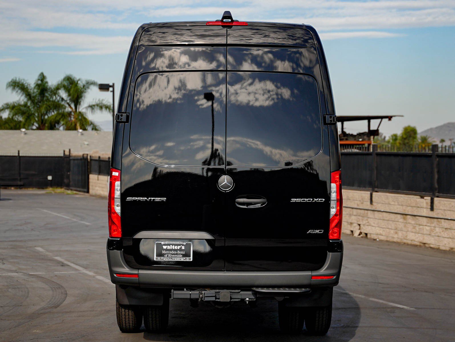 New 2026 Jet Black Mercedes-Benz 3500XD High Roof I4 Diesel HO 170 AWD image 5