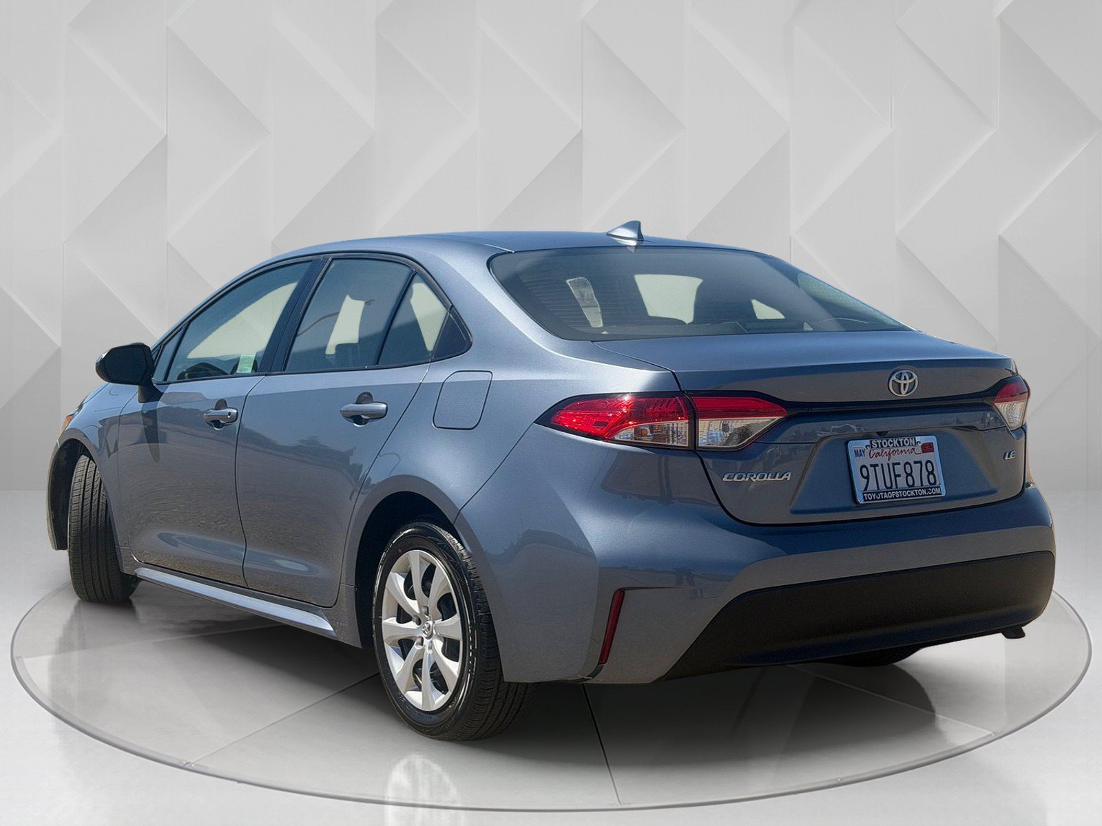 Certified Used 2025 Celestite Toyota LE image 3