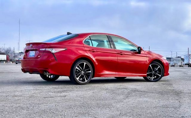 Used 2019 Red Toyota XSE image 2