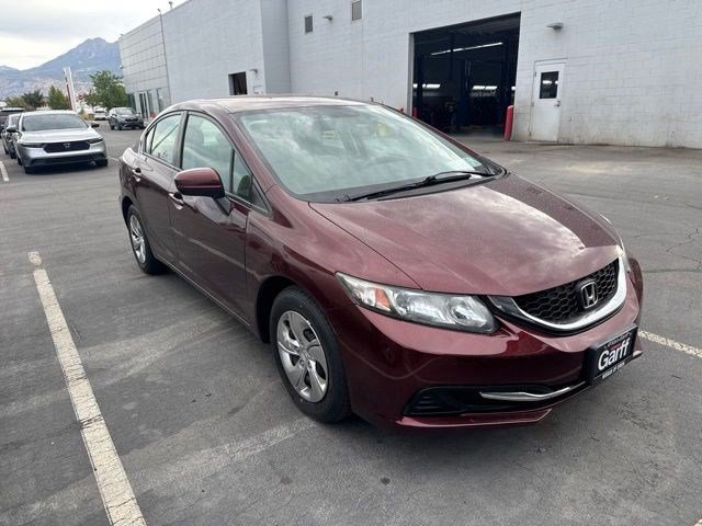 Used 2015 Honda Civic LX with VIN 19XFB2F57FE110790 for sale in Orem, UT