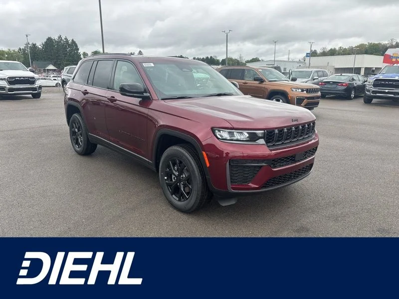New 2026 Velvet Red Pearl-Coat Exterior Paint Jeep Altitude image 1