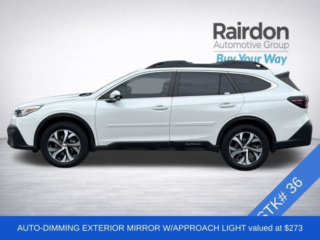 Used 2022 Crystal White Pearl Subaru Limited image 4