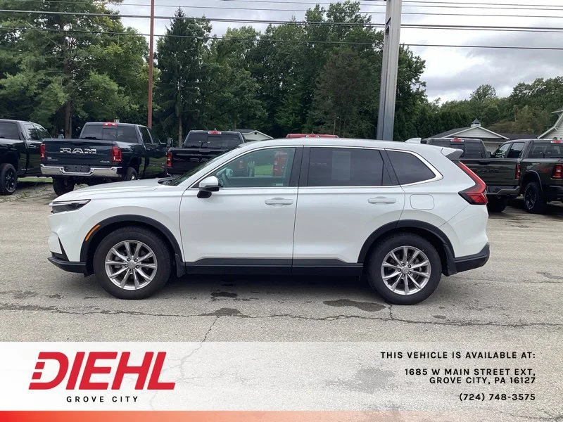 Used 2024 White Honda EX AWD image 4