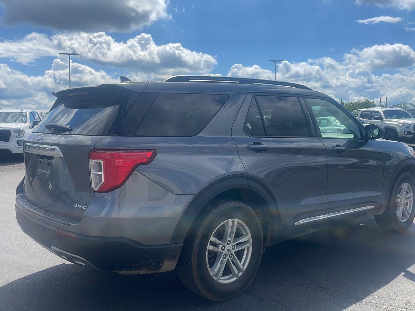 Used 2021 Carbonized Gray Ford XLT image 7