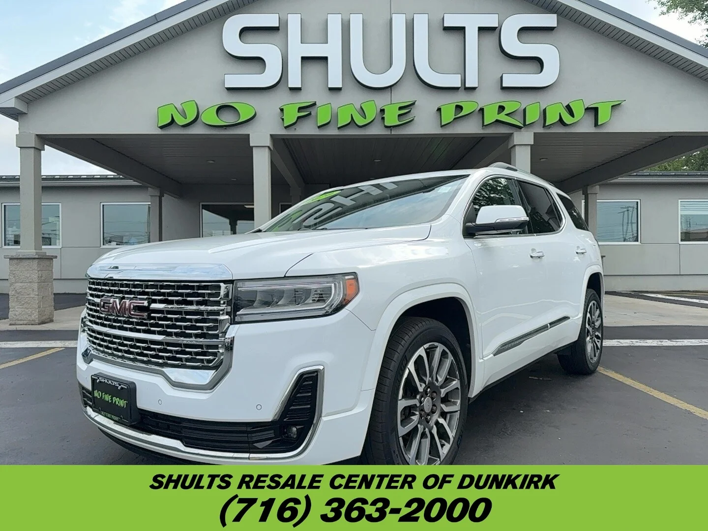 Used 2020 White GMC Denali image 1