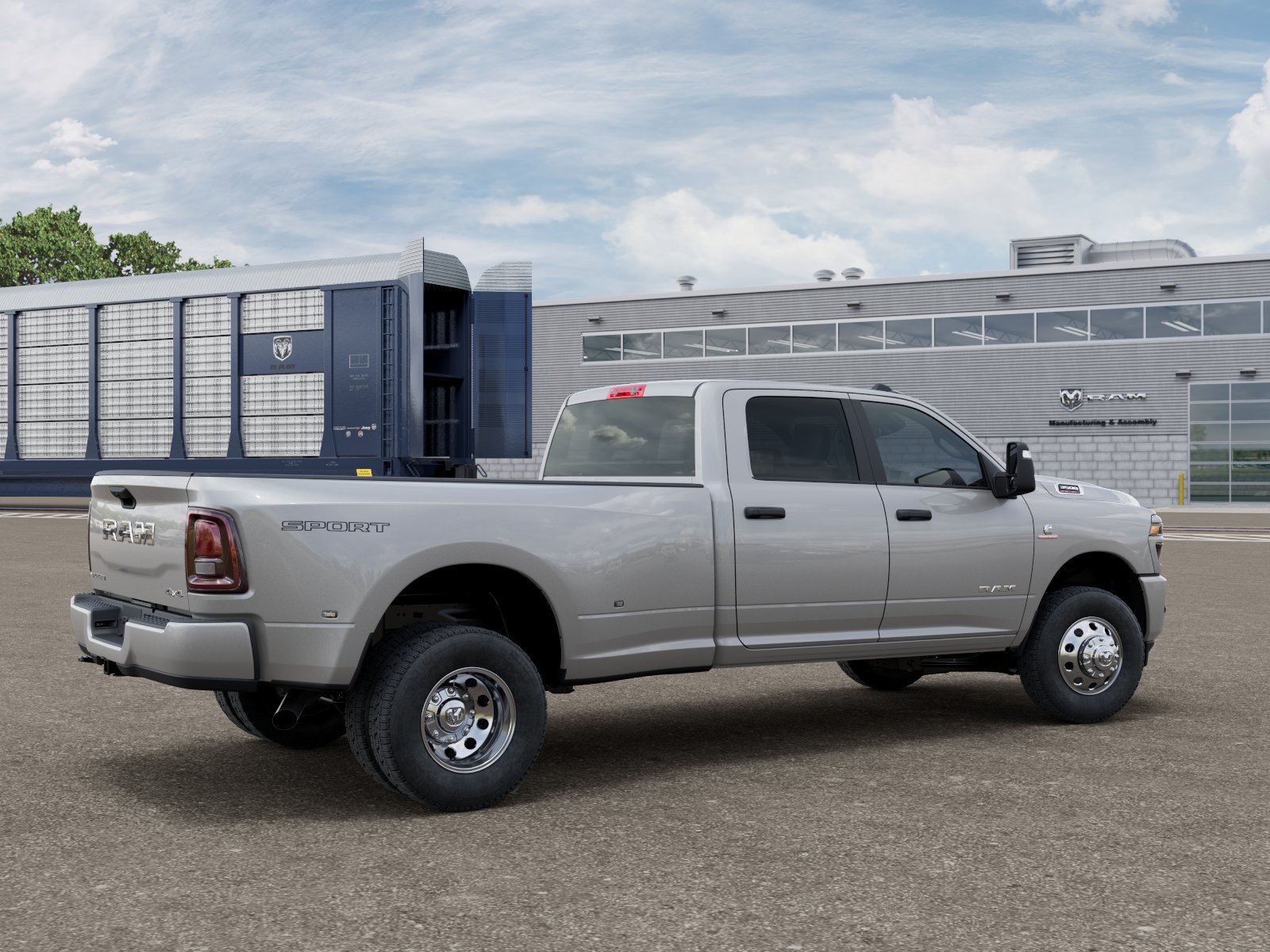New 2026 Silver-Zynith Exterior Paint RAM BIG HORN image 2