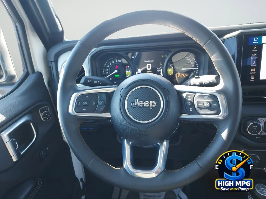 Used 2024 White Jeep Sahara 4xe image 21