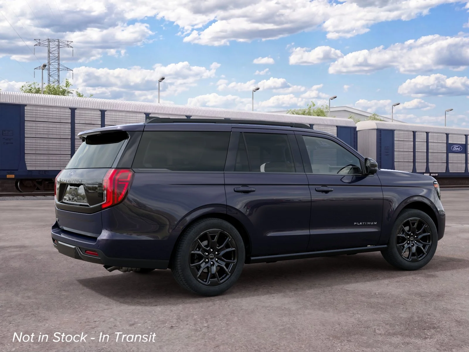 New 2027 Blue Ember Metallic Ford Platinum image 6