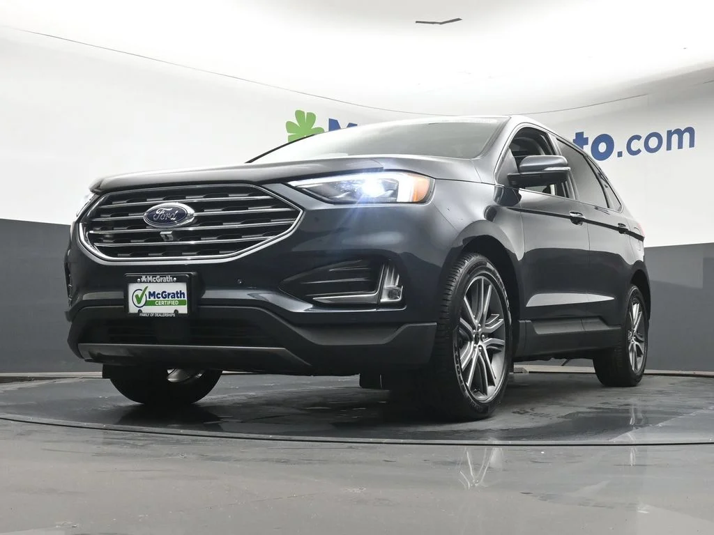 Used 2024 Blue Ford Titanium image 7
