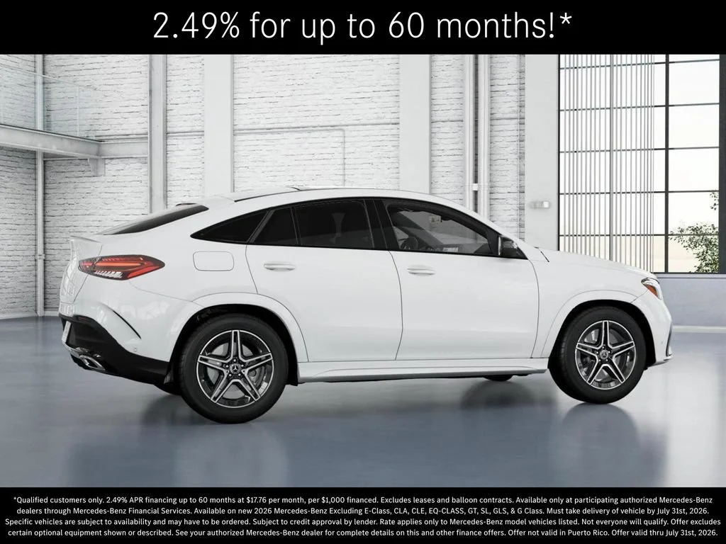 New 2026 Polar White Mercedes-Benz GLE 450 image 60