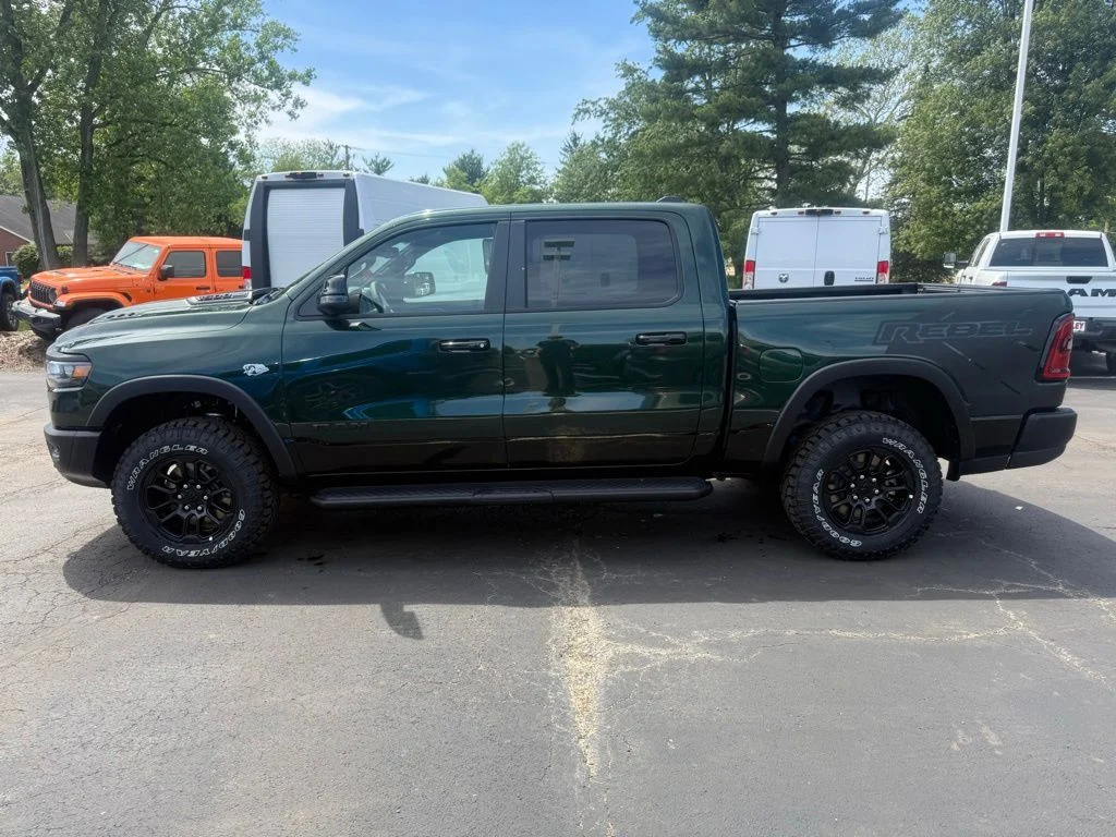 New 2026 Serrano-Green Metallic Exterior Paint RAM Rebel image 6